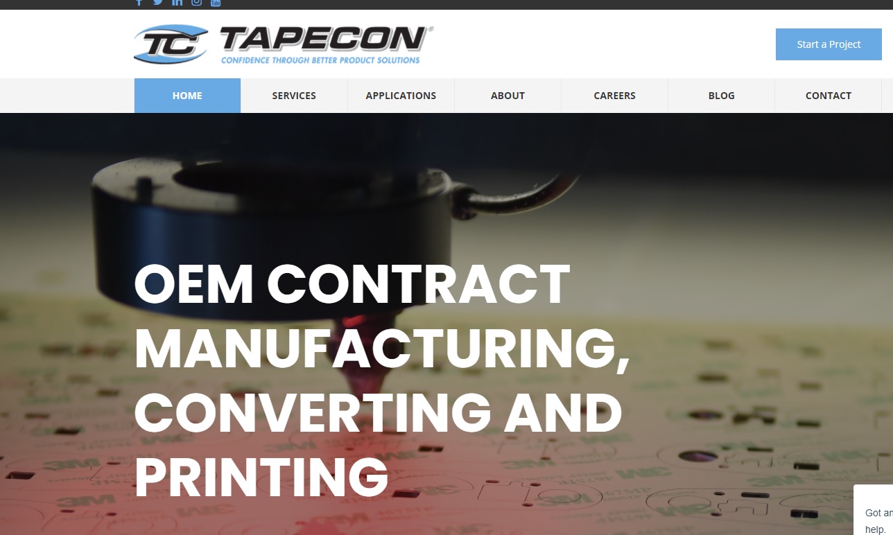 Tapecon®, Inc.